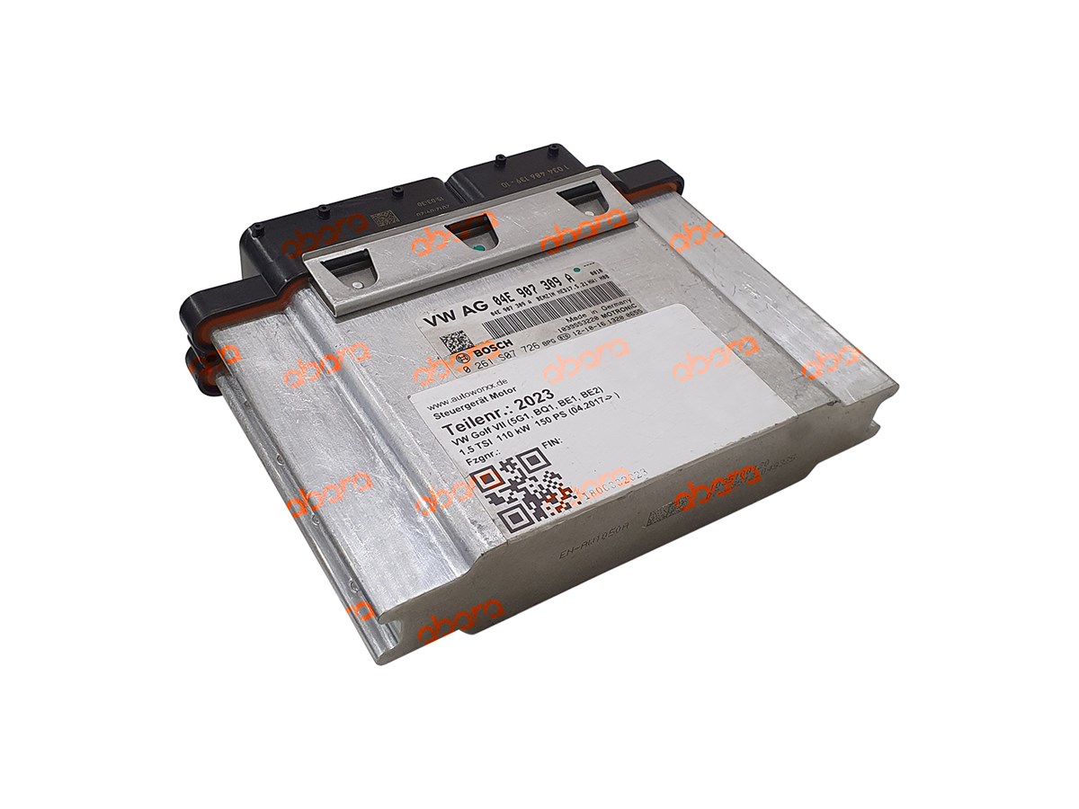 04E907309A MOTOR BEYNİ- ECU BEYNİ- MOTOR KONTROL ÜNİTESİ 1.4 TSI 122HP