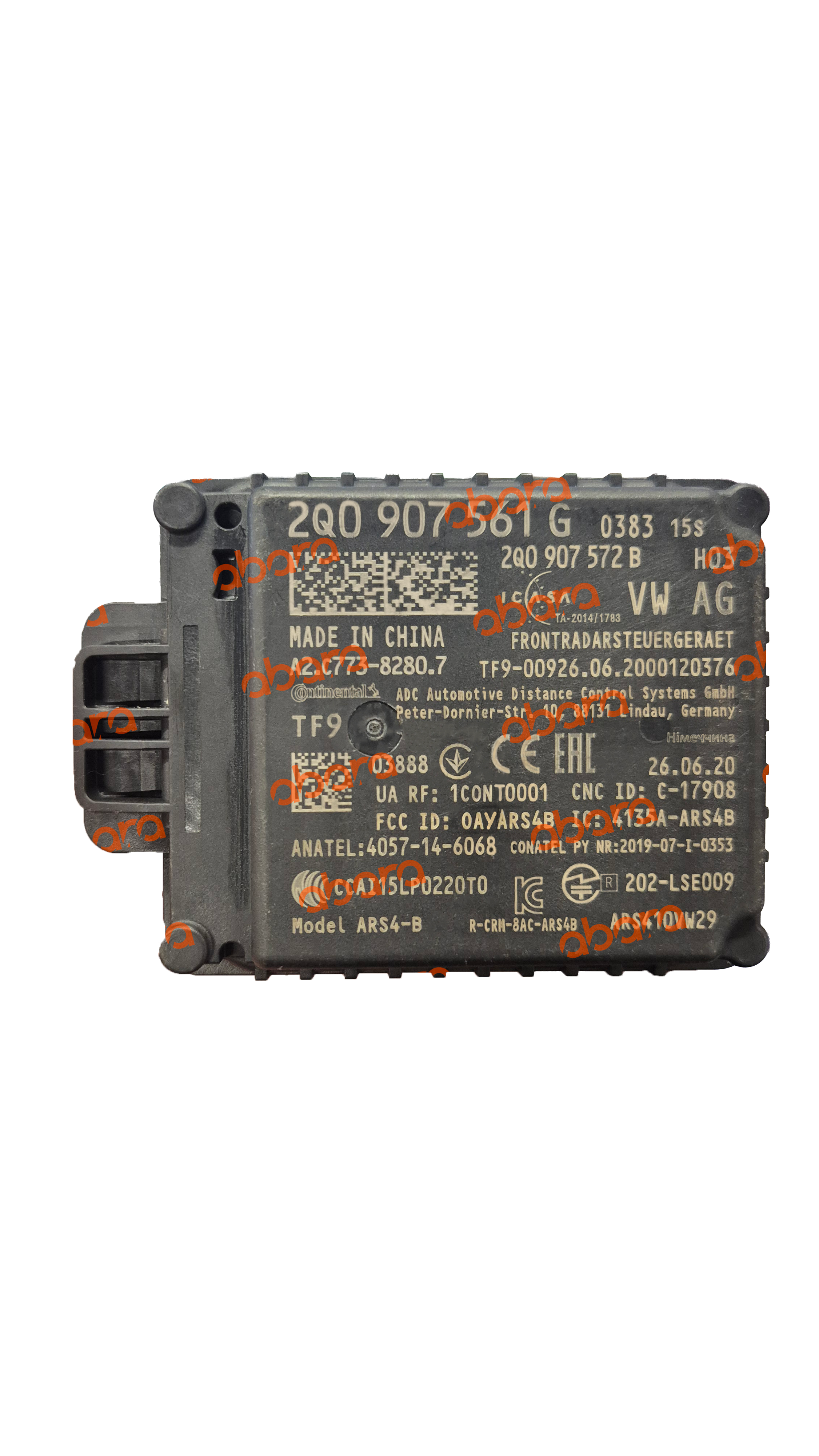2Q0907561G RADAR SENSÖRÜ - RADAR BEYNİ - RADAR MODÜLÜ