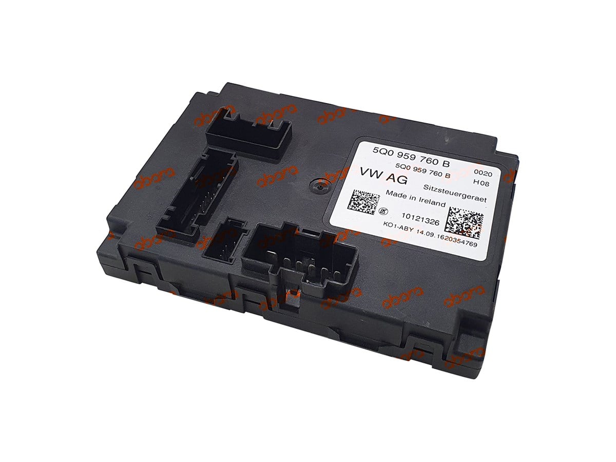 5Q0959760B KOLTUK AYAR KONTROL ÜNİTESİ- KOLTUK SIRTLIK KONTROL ÜNİTESİ 5Q0959760C