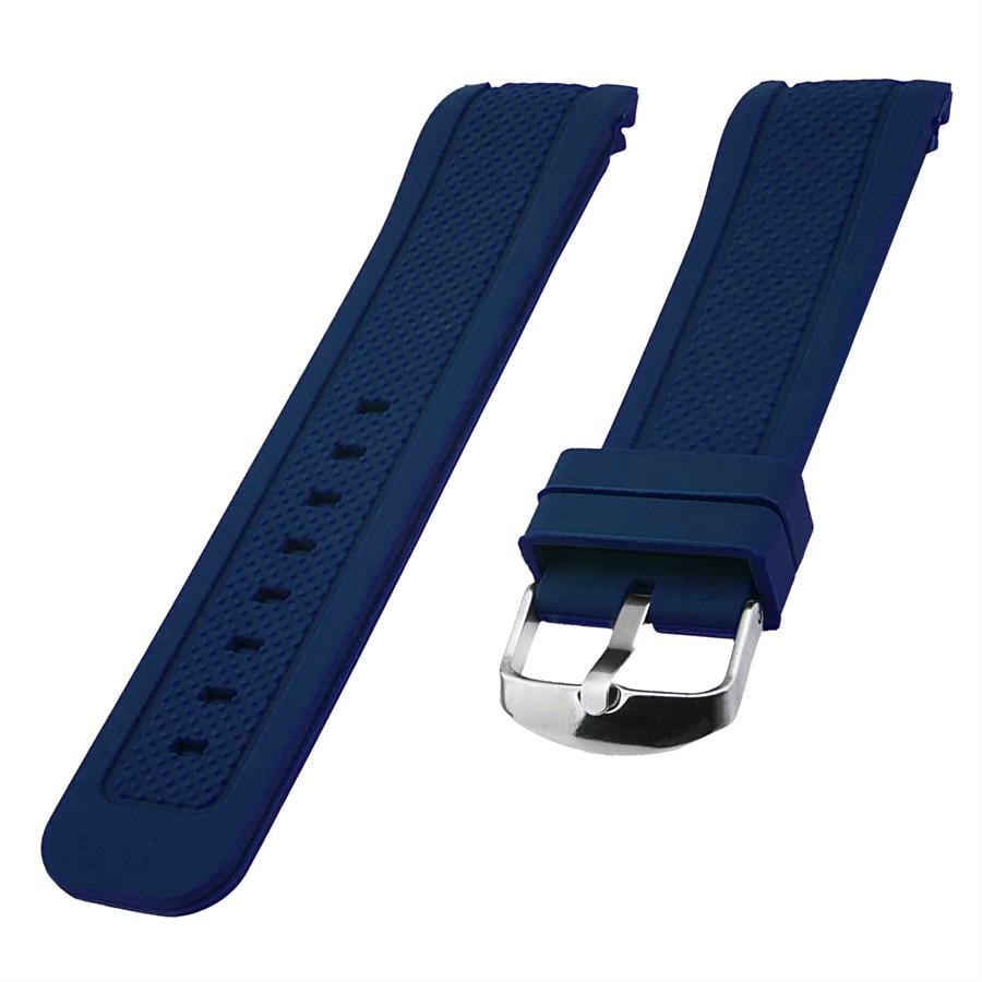  Armani Uyumlu S01A1-L Lacivert Silikon Saat Kordonu