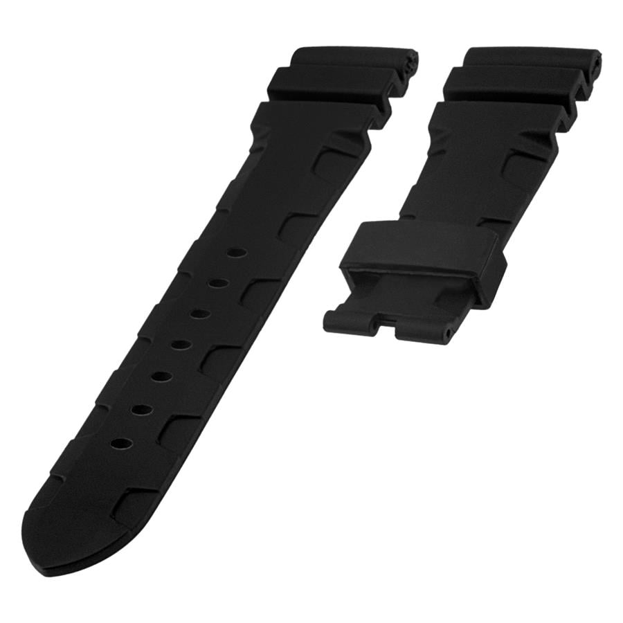  Panerai Model Uyumlu S02CR-PNR-B 24x22mm Plastik Saat Kordonu 