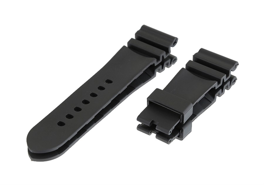  Panerai Model Uyumlu S02CR-PNR-B 24x22mm Plastik Saat Kordonu 