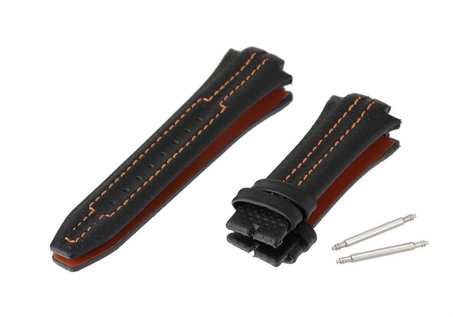  Seiko Sportura SNL029P2/SNL021P1/SNA595P2/SNL017P1/SNA481P/SNJ007P1/SNA453P1/SNJ011P2/7T62/0ED0/SNA633P1/SNA451P1 Modelleri Uyumlu 27x20mm Hakiki Deri Saat Kordonu L04SVCR-BT