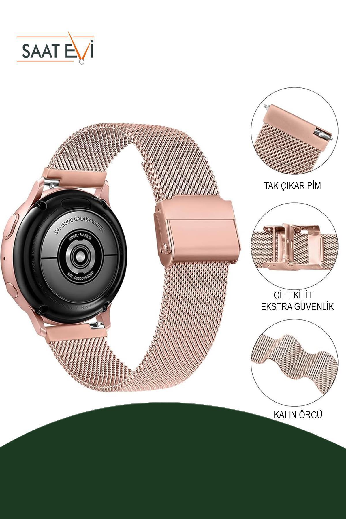 18mm-20mm-22mm-24mm Saat Uyumlu Lacivert Renk Paslanmaz Çelik Kalın Hasır Saat Kordonu Kayışı M16KH