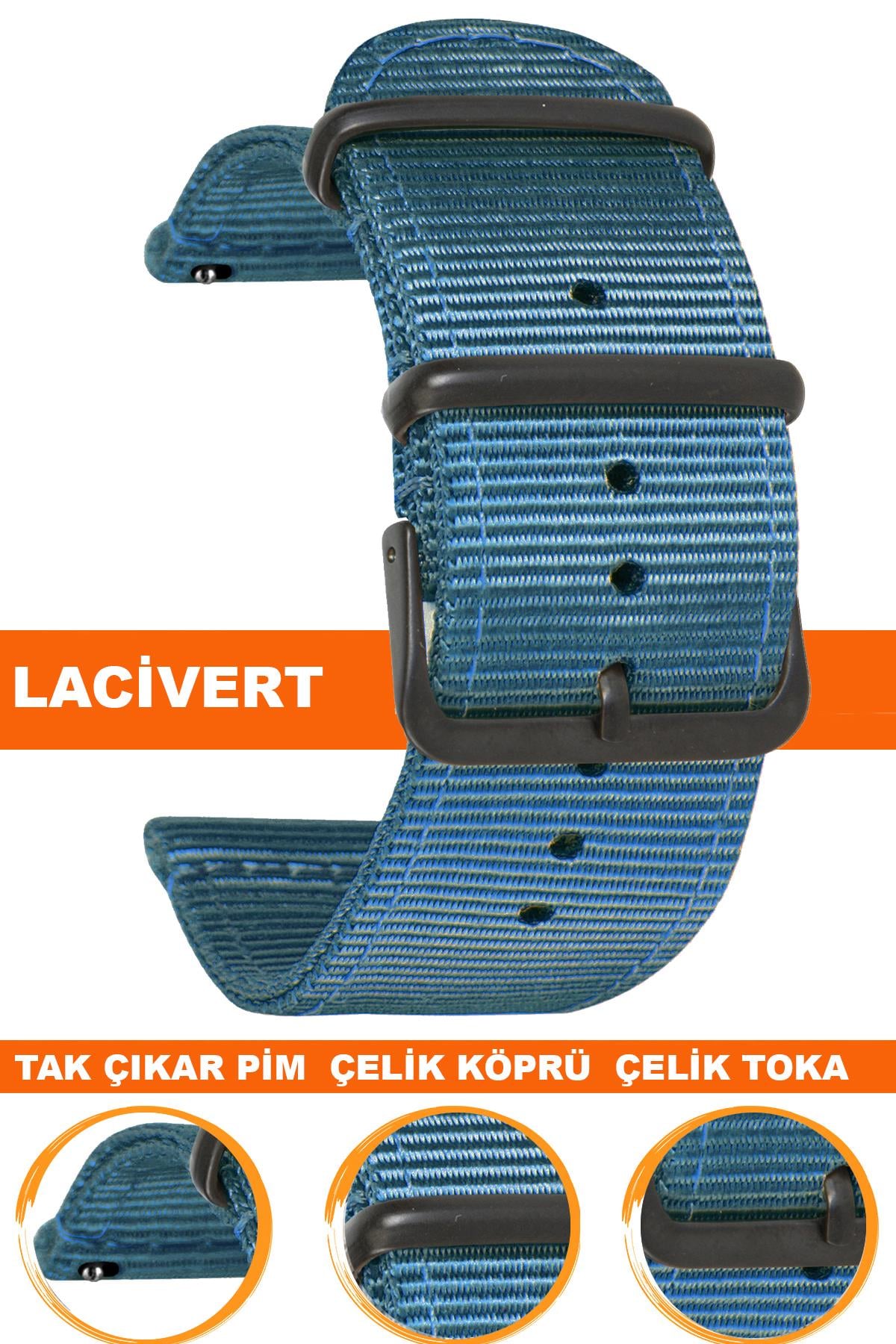 Cobra F39CLDB-L Tekstil Saat Kordonu