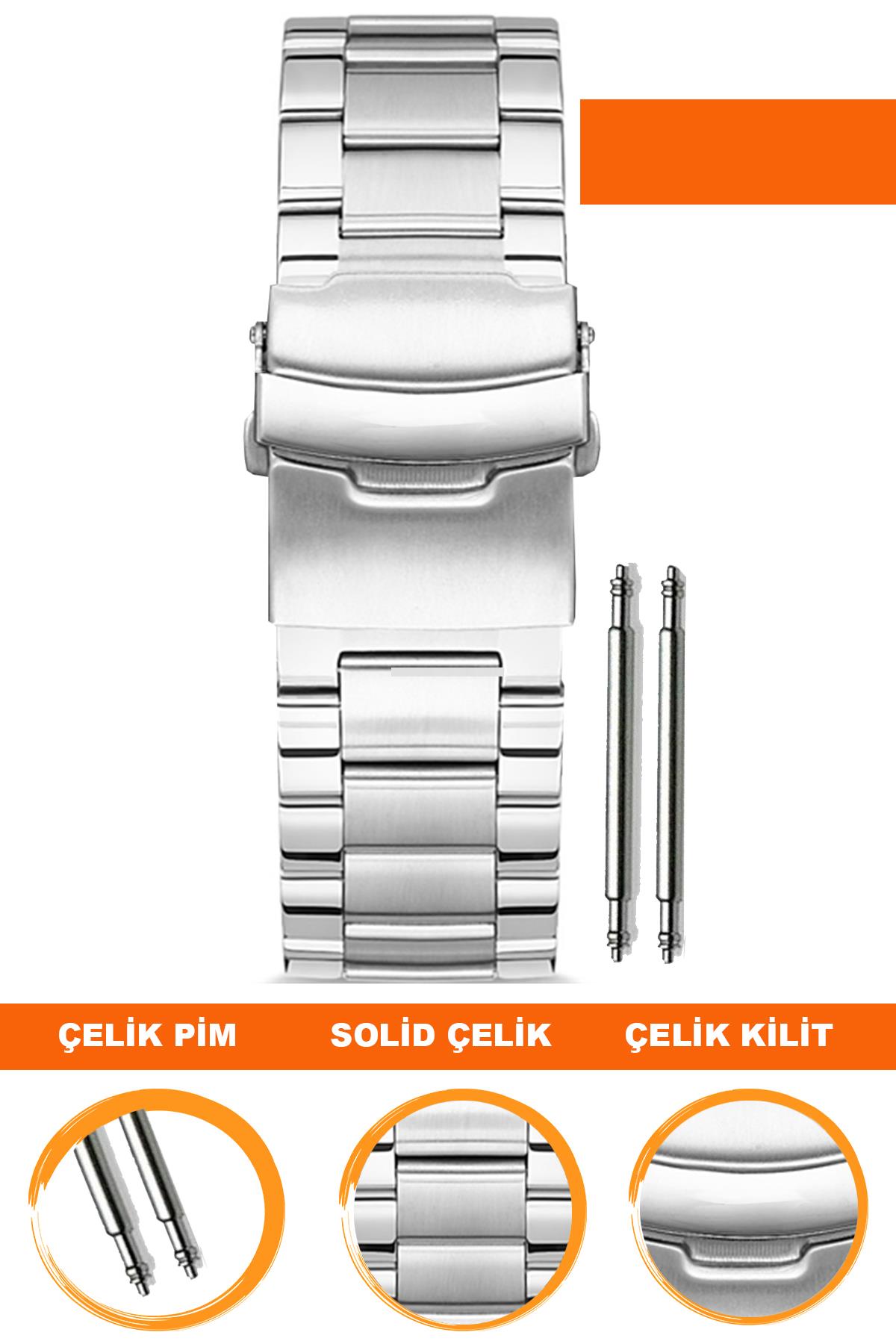 Cobra M16PD5-S  Orjinal Paslanmaz Metal Saat Kordonu