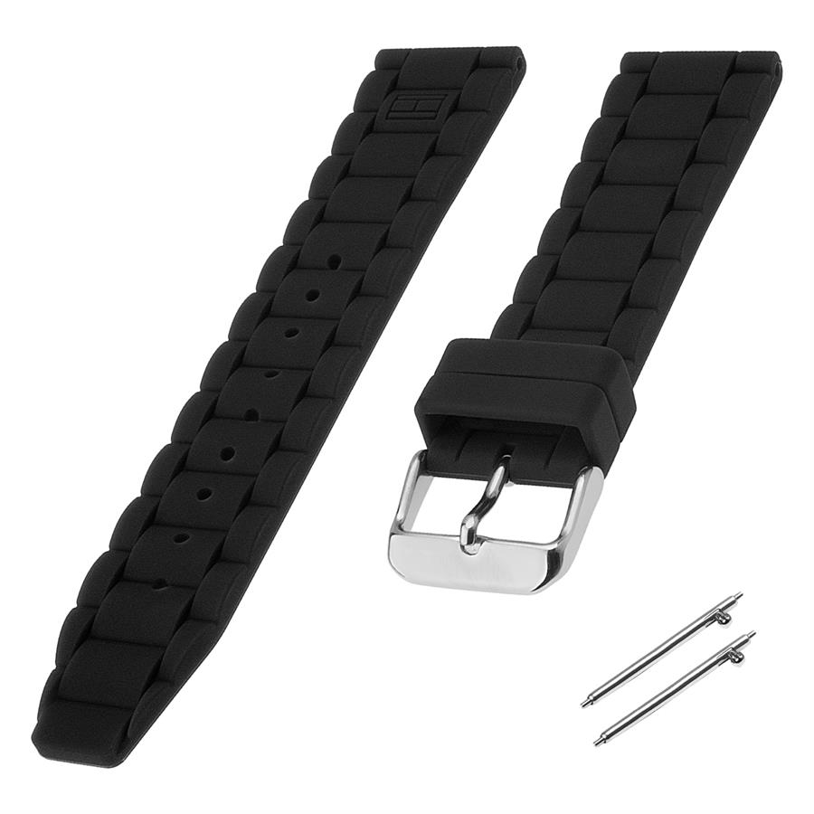 Cobra R14119-B Tommy Hilfiger Uyumlu Kauçuk Saat Kordonu