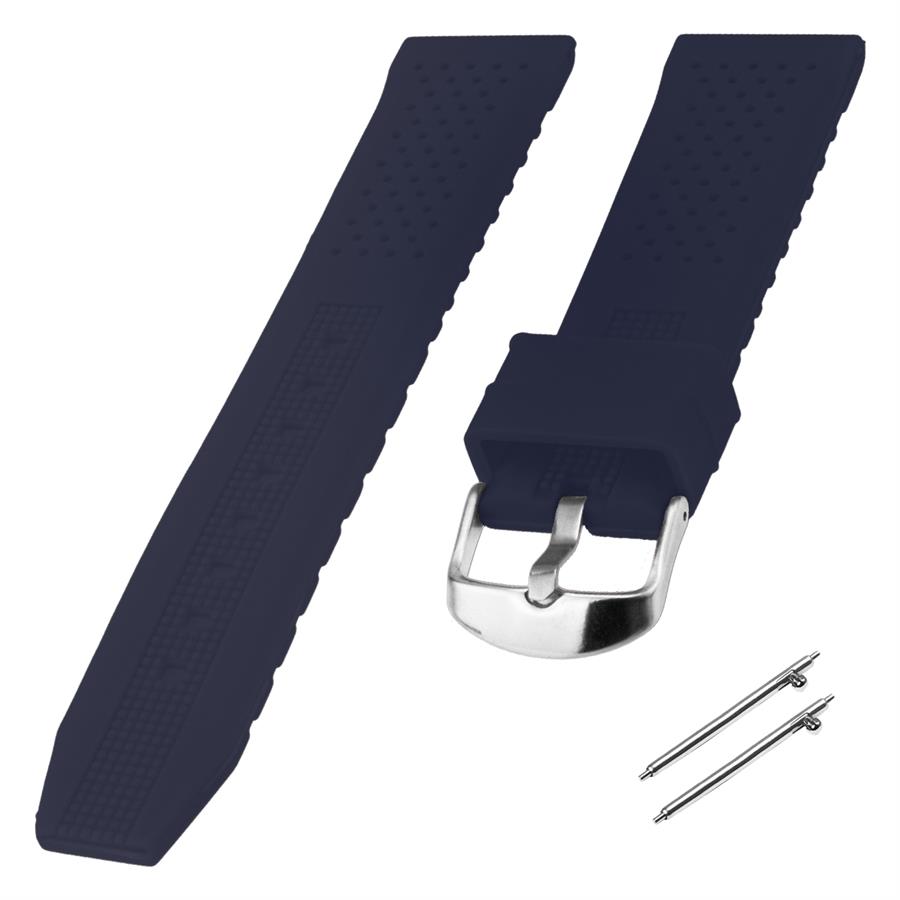 Cobra S01A16-L Lacivert Silikon Saat Kordonu