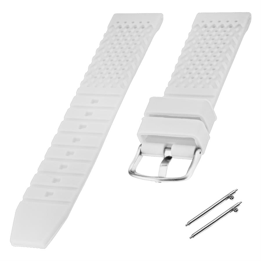 Cobra S01A16-W Beyaz Silikon Saat Kordonu