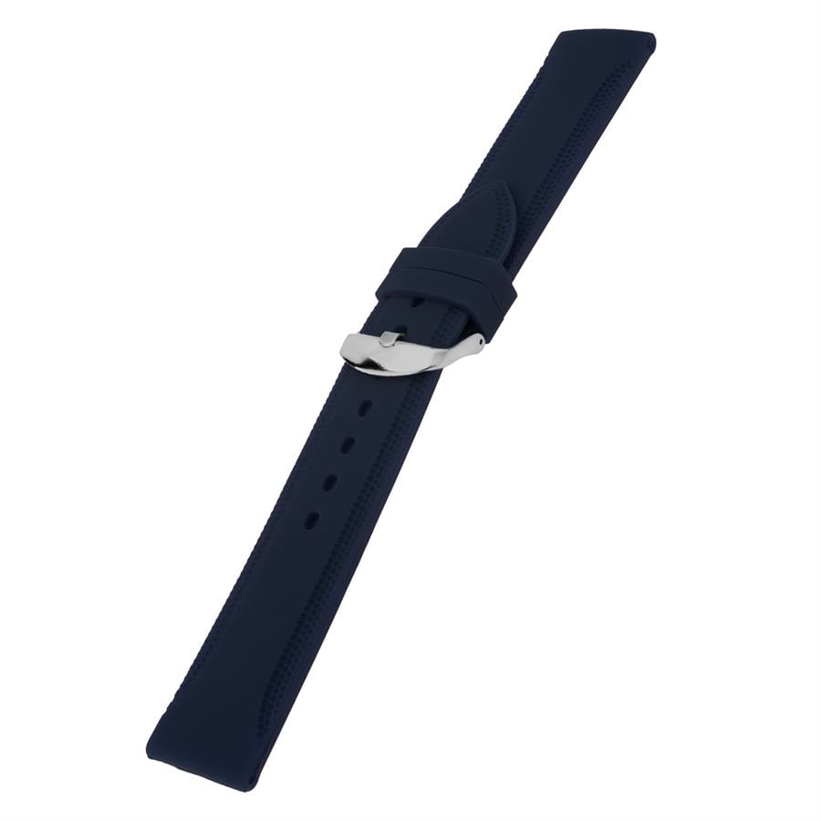 Cobra S01A18-L Lacivert Silikon Saat Kordonu