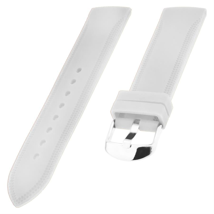Cobra S01A18-W Beyaz Silikon Saat Kordonu