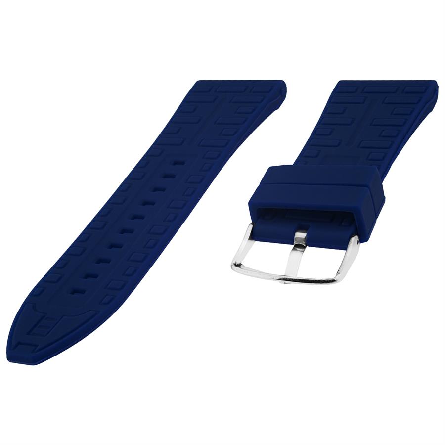 Cobra S01A36-L Lacivert Silikon Saat Kordonu