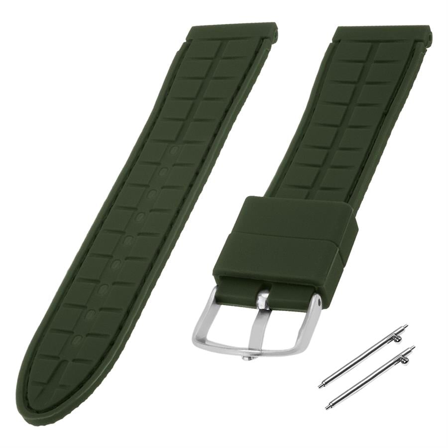 Cobra S01A50-DG Haki Silikon Saat Kordonu