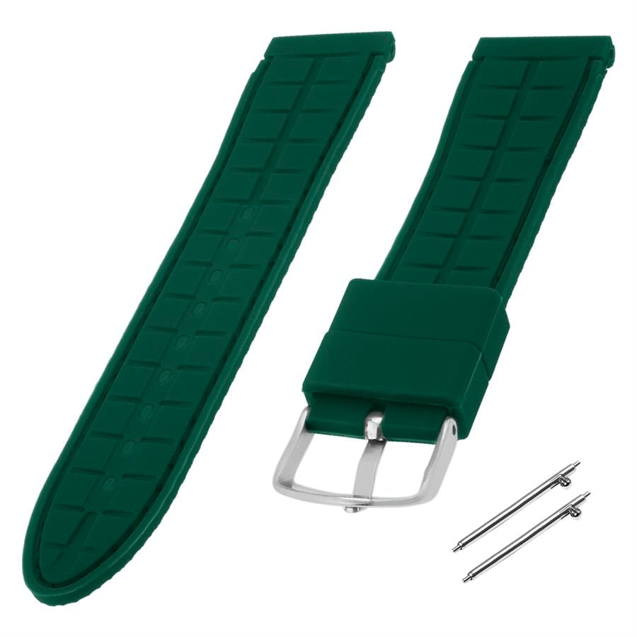 Cobra S01A50-G Yeşil Silikon Saat Kordonu