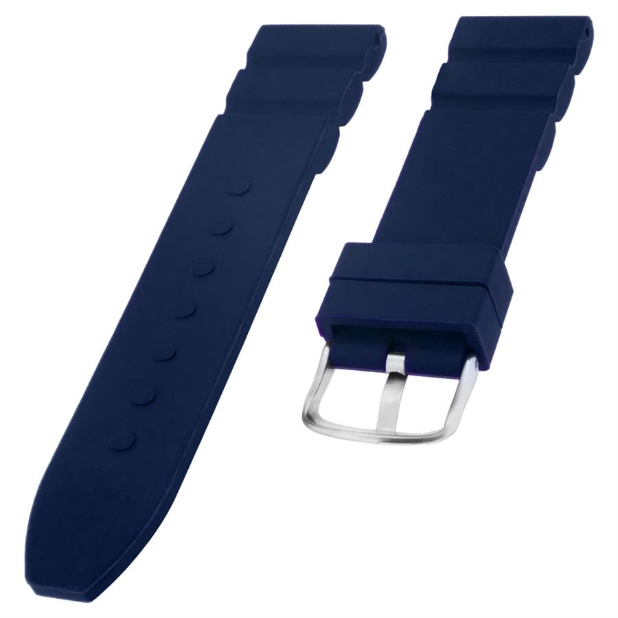 Cobra S01A6-L Lacivert Silikon Saat Kordonu