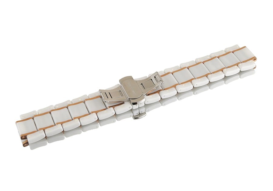 Guess Collection Uyumlu Beyaz Seramik Saat Kordonu GCX76003G1S-WR