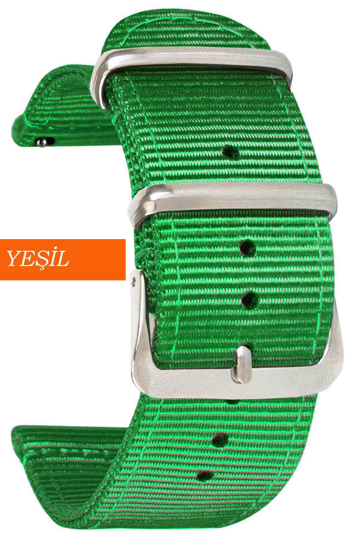 Huawei Watch Gt Gt2 Gt3 Gt4 Gt5 Uyumlu Tekstil Nato Kumaş Saat Kordonu Kayışı