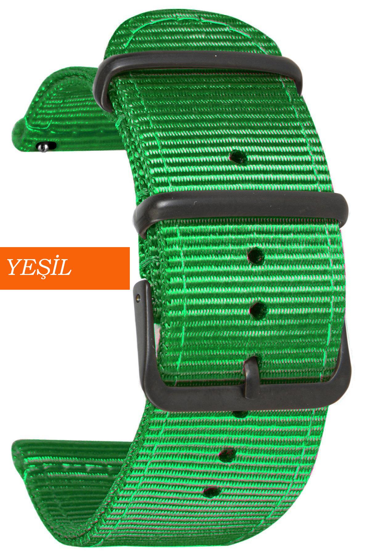 Huawei Watch Gt Gt2 Gt3 Gt4 Gt5 Uyumlu Tekstil Nato Kumaş Saat Kordonu Kayışı