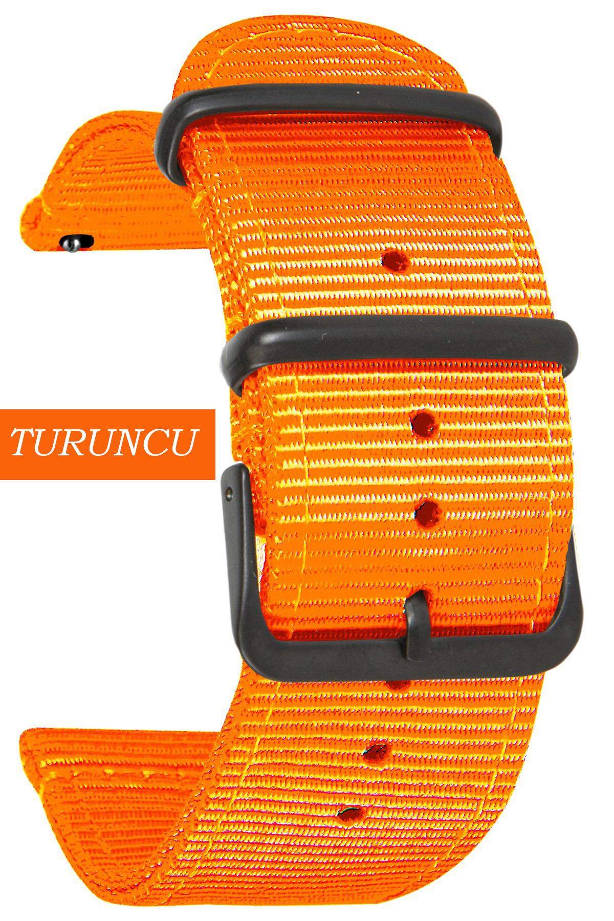 Huawei Watch Gt Gt2 Gt3 Gt4 Gt5 Uyumlu Tekstil Nato Kumaş Saat Kordonu Kayışı