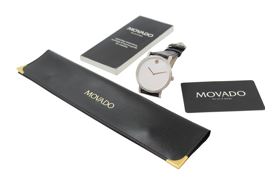 MOVADO 84 F4 1891S Museum Otomatik Pırlantalı Kadın Kol Saati