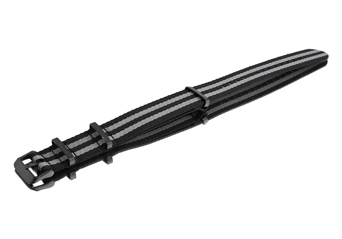 Cobra Paraşüt Kumaş N39XWDB-BG Nato Saat Kordonu