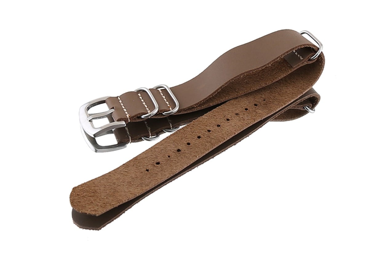 Cobra Hakiki Deri Nato Saat Kordonu NL46TR-GR