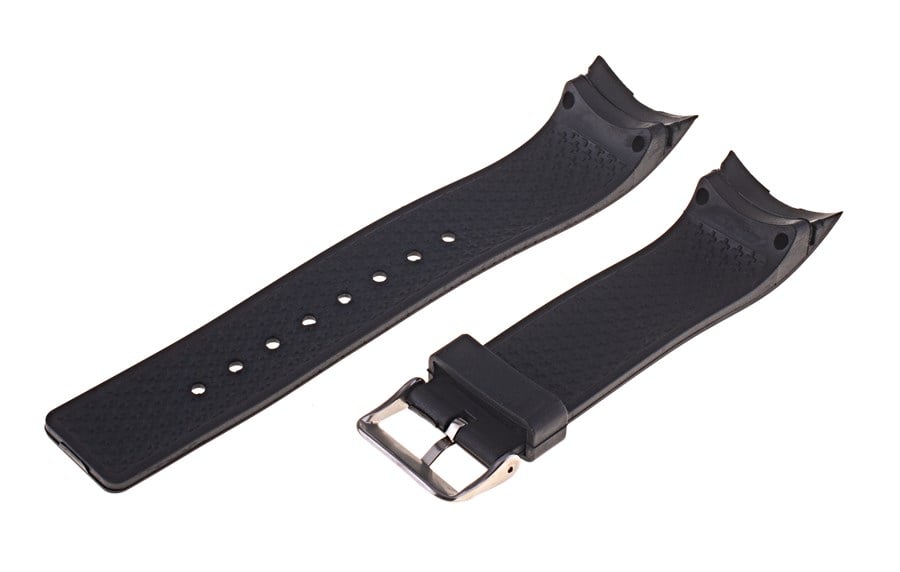 NAUTICA Saat Modeline Uyumlu 28x22mm Silikon Saat Kordonu S02NAUVD-B