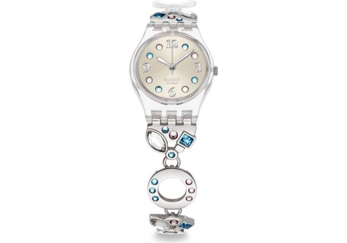 SWATCH Menthol Tone Model Uyumlu 12mm Metal Saat Kordonu LK292G