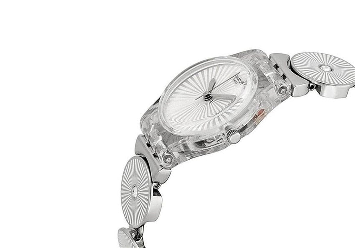 SWATCH Disco Lady Model Uyumlu 12mm Metal Saat Kordonu LK339G-G 