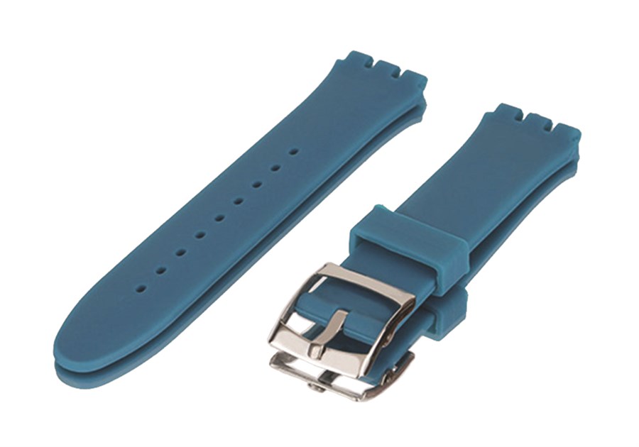 Swatch Modellere Uyumlu 17mm Silikon Saat Kordonu S01SW17-M