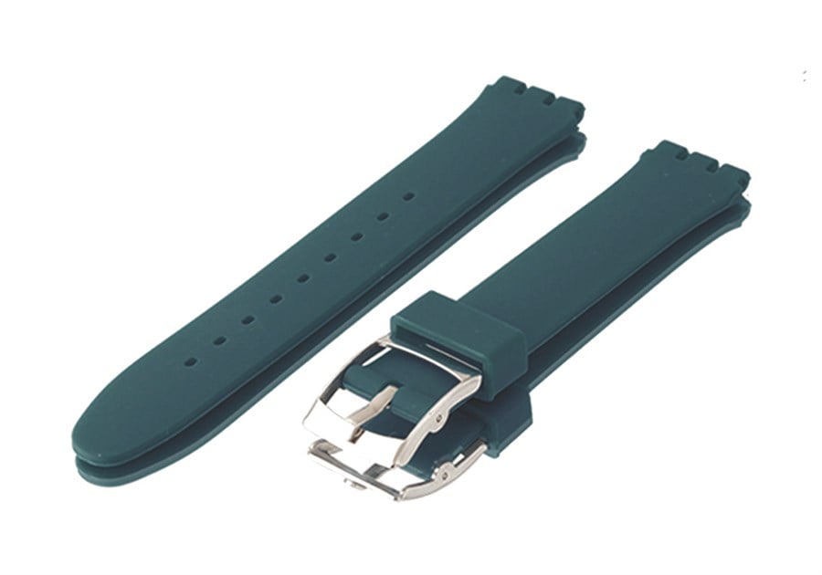 Swatch Modellere Uyumlu 17mm Silikon Saat Kordonu S01SW17-LM