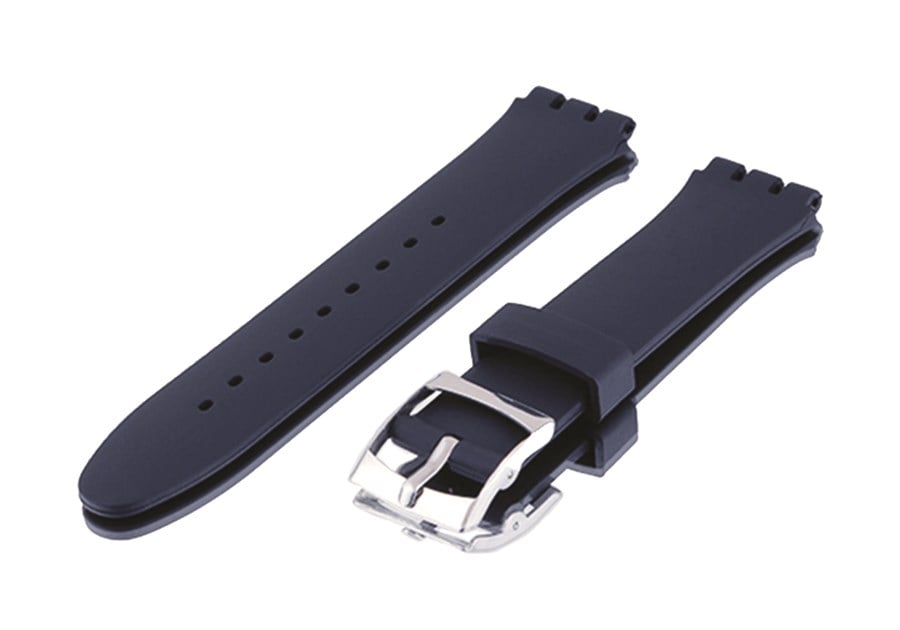 Swatch Modellere Uyumlu 17mm Silikon Saat Kordonu S01SW17-L