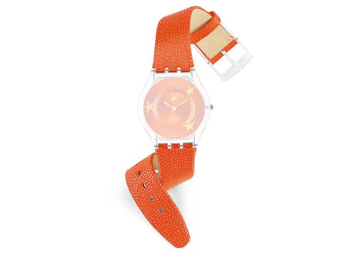 SWATCH Sea Memories Model Uyumlu 16.5mm Silikon Saat Kordonu SFK253-T