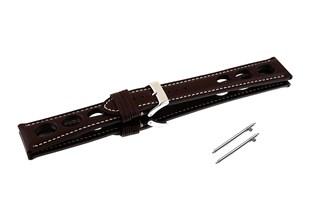 Frederique Constant Healey Modellerine Uyumlu L07FC-K Hakiki Deri Saat Kordonu