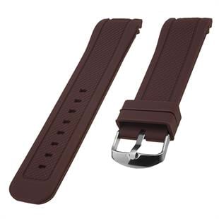 Armani Uyumlu S01A1-K Kahve Silikon Saat Kordonu