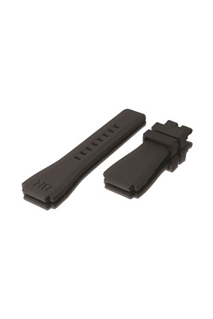BELL & ROSS Instruments Aviation Uyumlu 25x20mm Silikon Saat Kordonu P27BRM-B