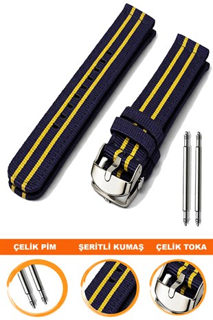 Cobra F32GR-FB Tekstil Saat Kordonu