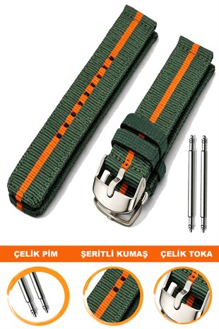 Cobra F32GR-GO Tekstil Saat Kordonu
