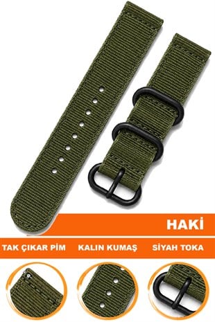 Cobra F39XWDB-AH Tekstil Saat Kordonu