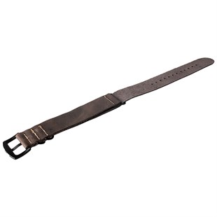 Cobra Hakiki Deri Nato Saat Kordonu NL46TR-KB
