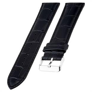 Cobra L04EV-B Krokodil Desen Hakiki Deri Saat Kordonu