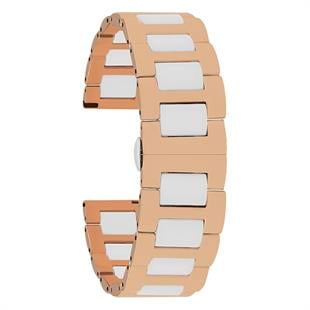 Cobra MS19GL-RW Orjinal Beyaz Seramik Rose Metal Saat Kordonu