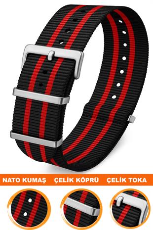 Cobra N32NYL3-BR Nato Saat Kordonu