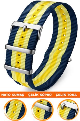 Cobra N32NYL3-LBY Nato Saat Kordonu