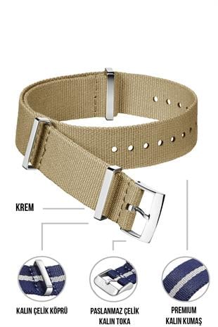 Cobra Paraşüt Kumaş Nato Saat Kordonu N39XWDS-C