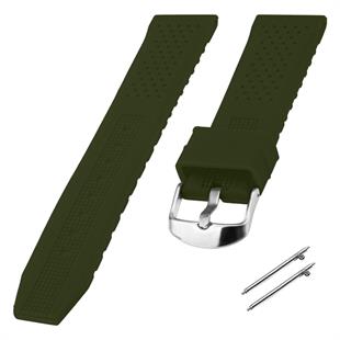 Cobra S01A16-DG Haki Silikon Saat Kordonu