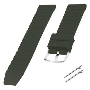 Cobra S01A16-DG Haki Silikon Saat Kordonu
