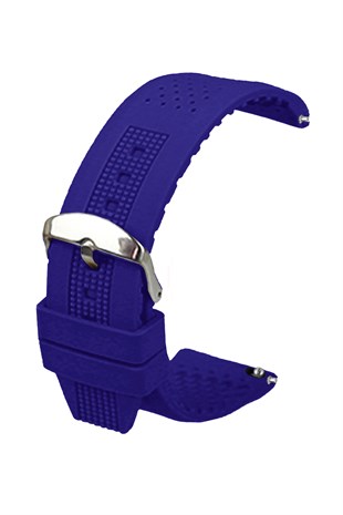 Cobra S01A16-L Lacivert Silikon Saat Kordonu