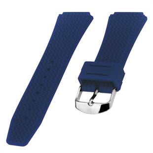 Cobra S01A17-L Lacivert Silikon Saat Kordonu