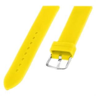 Cobra S01A18-Y Sarı Silikon Saat Kordonu